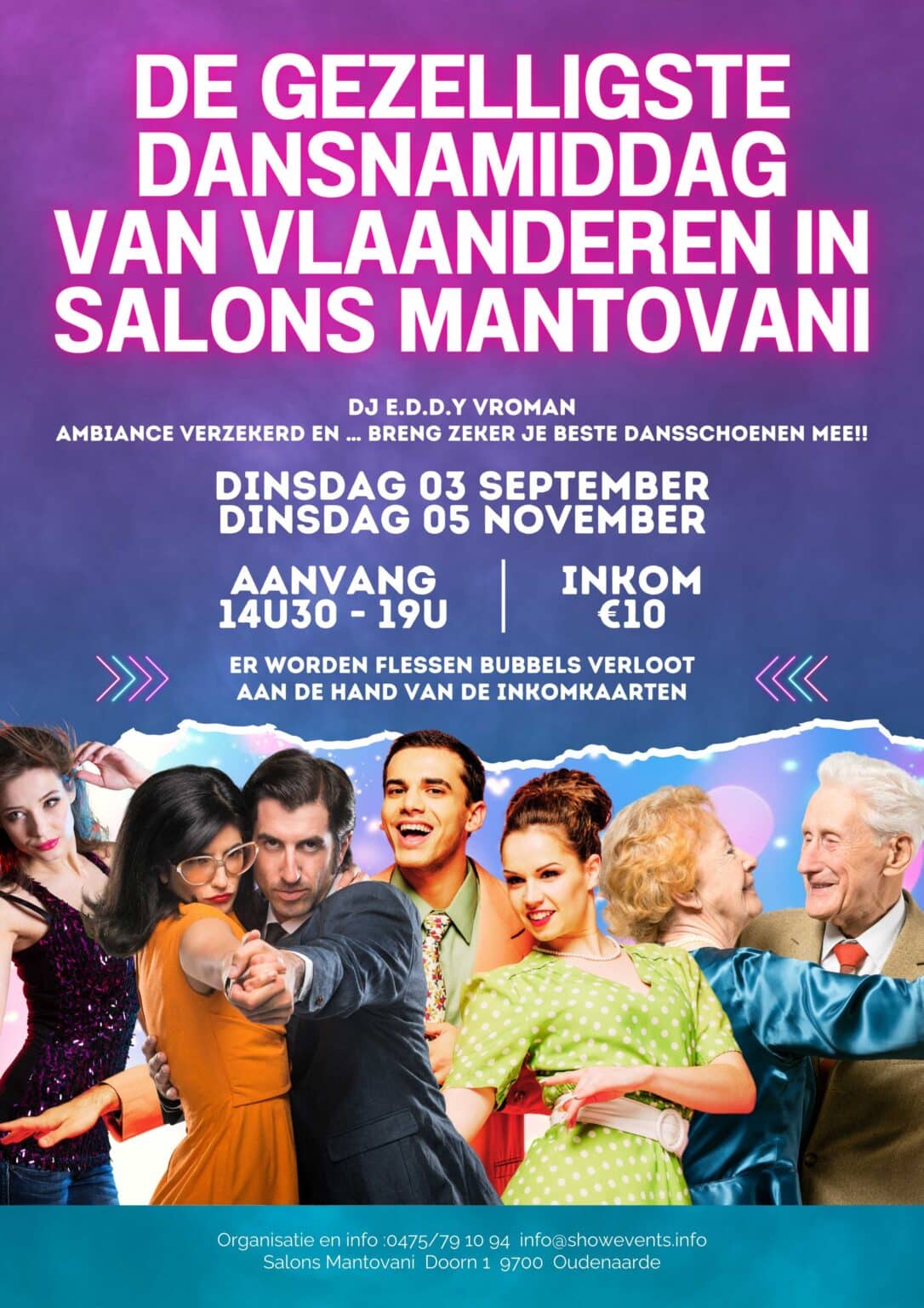 Salons Mantovani Dansnamiddag