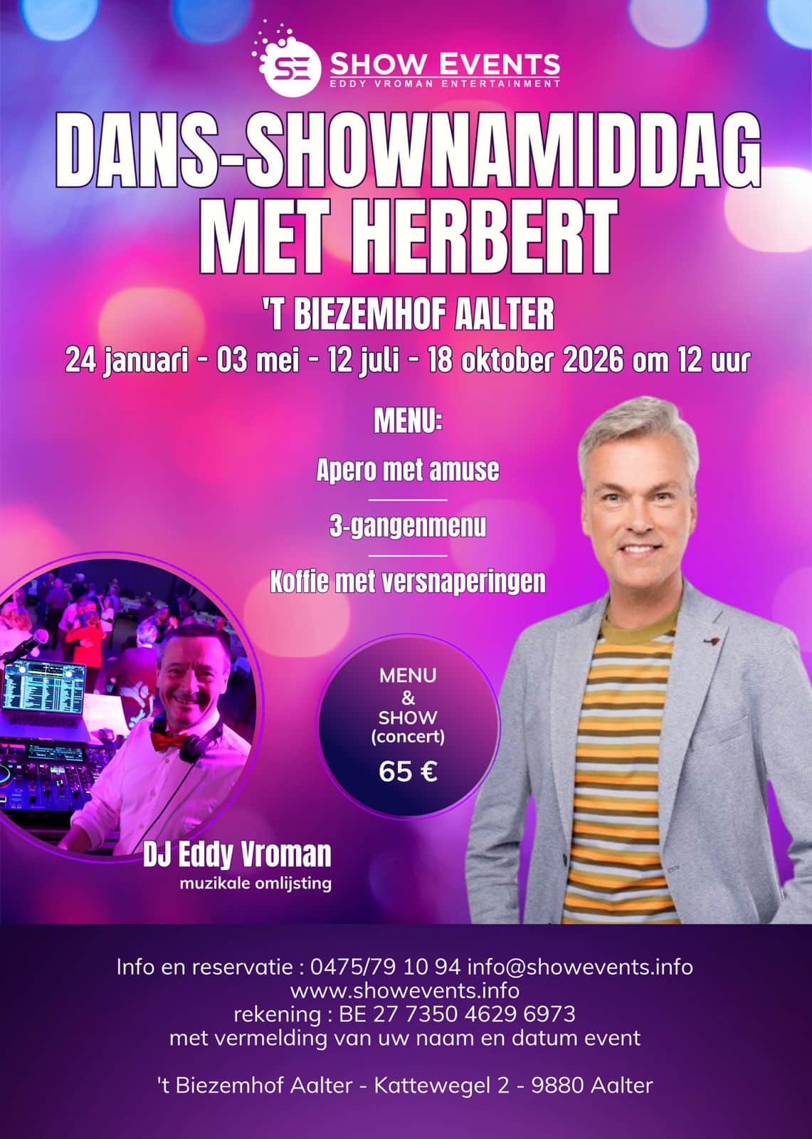 Dans en Shownamiddag met Herbert - Aalter