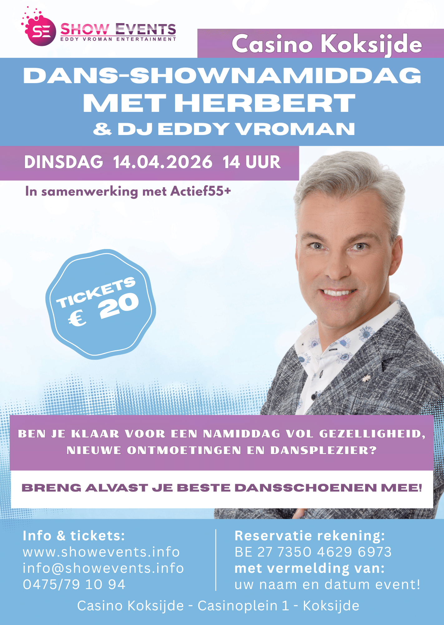 Herbert - casino koksijde 14 04 2026